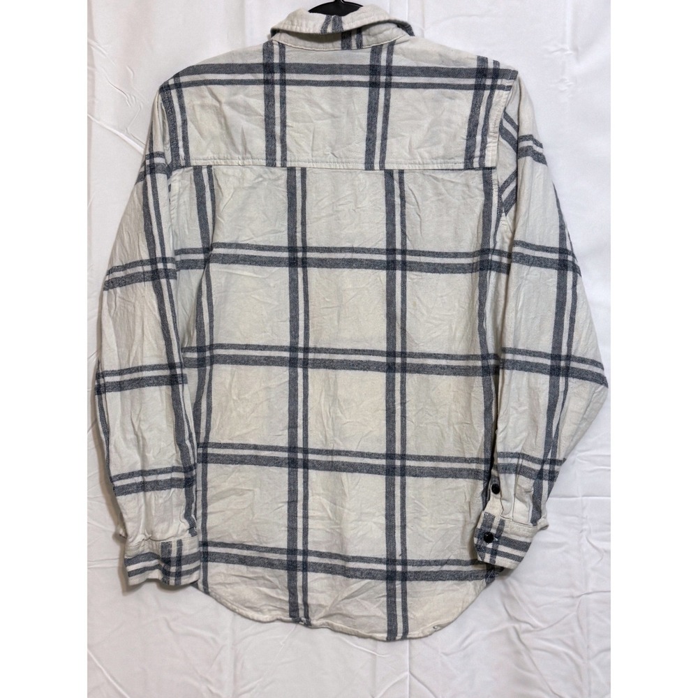 Universal Thread Plaid Button Down Shirt Long Sleeve Relaxed Fit Womens Medium - Picture 3 of 4